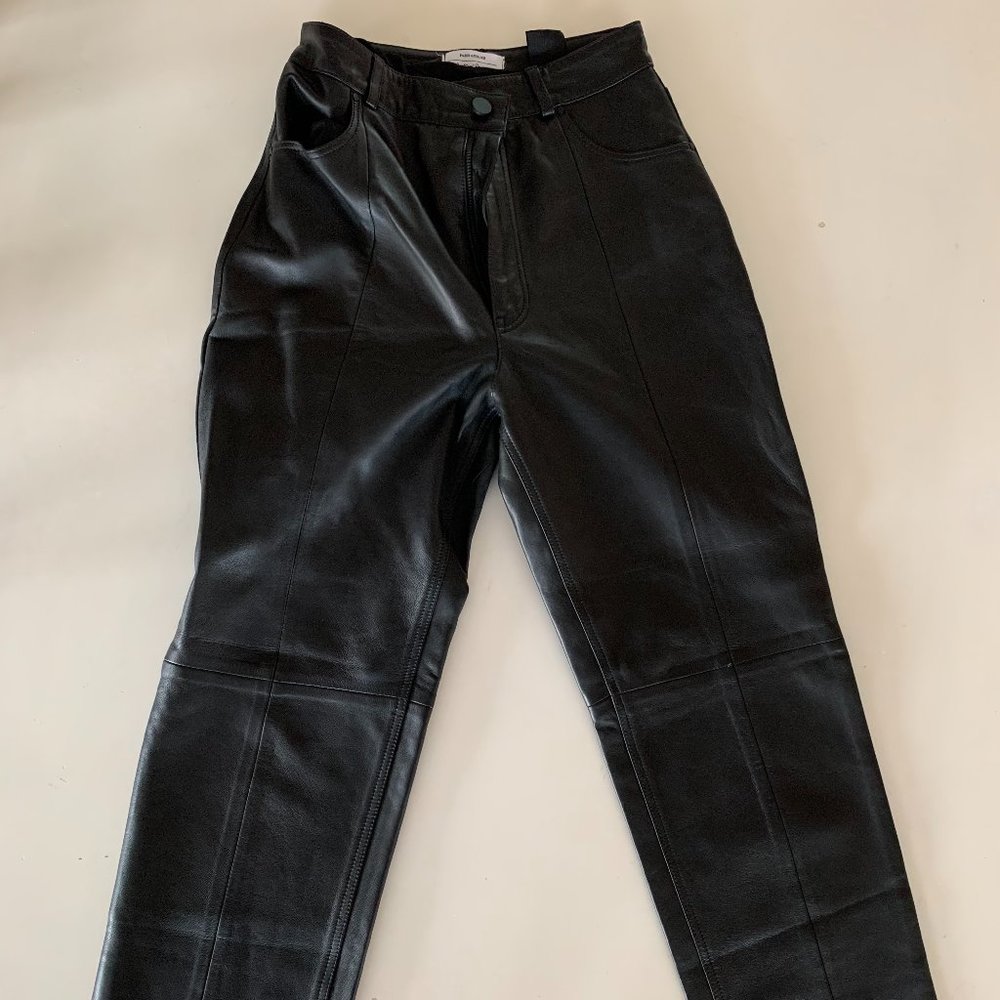 &  Other Stories Leather Pants